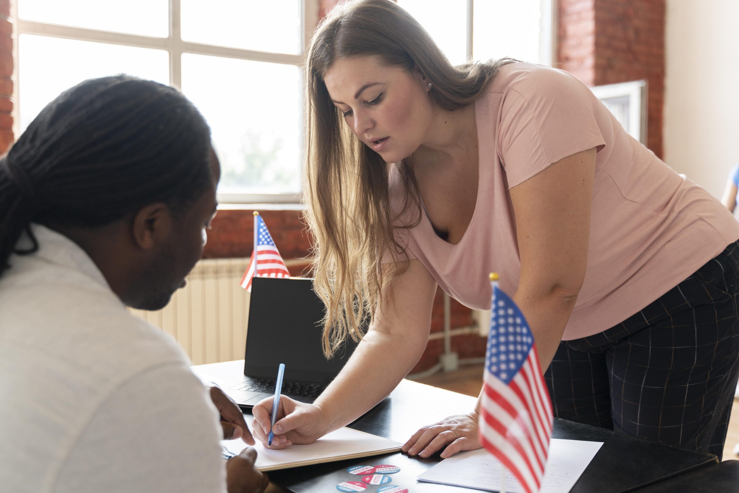 woman-registering-vote-united-states